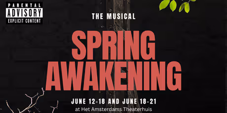 SPRING AWAKENING to be Presented at Het Amsterdams Theaterhuis Photo