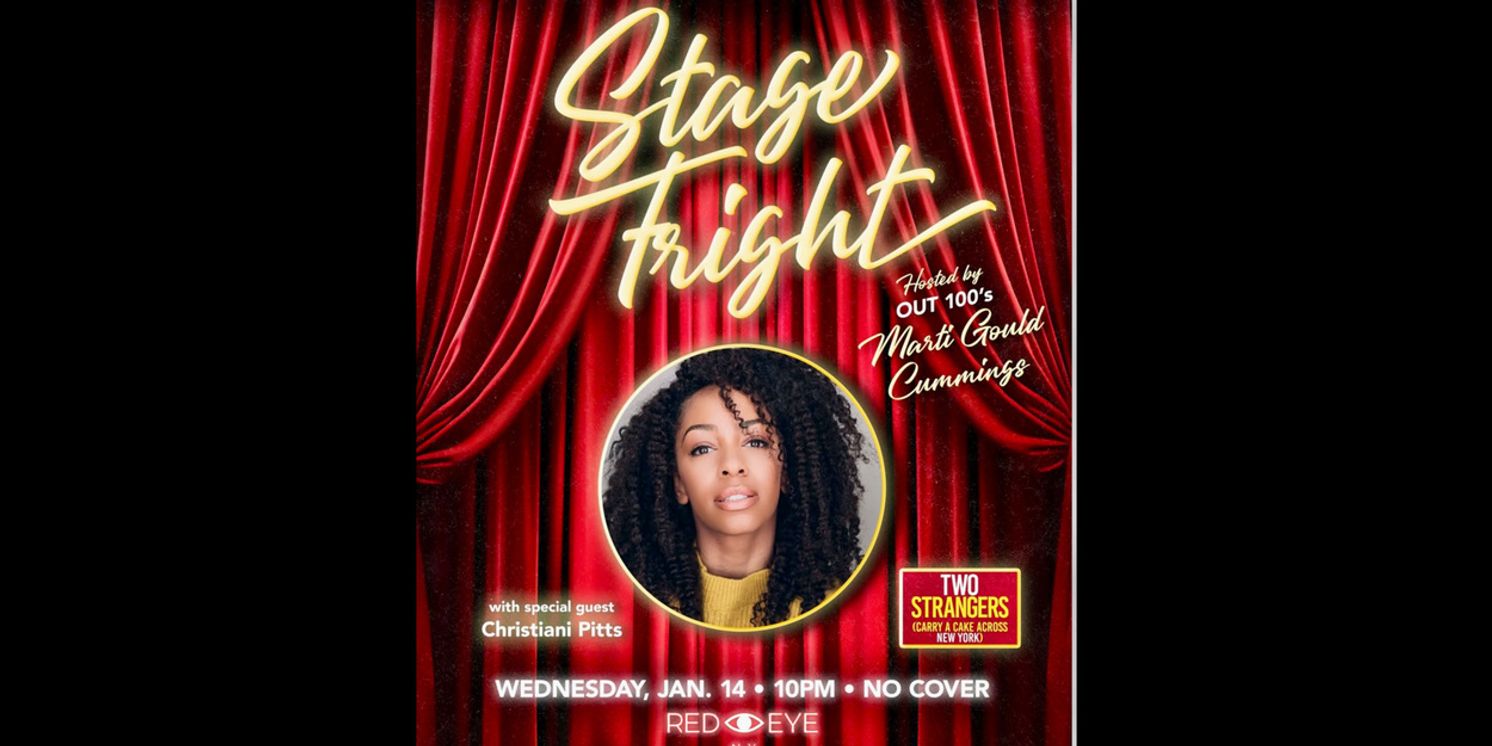 Christiani Pitts to Join STAGE FRIGHT at Red Eye NY  Image