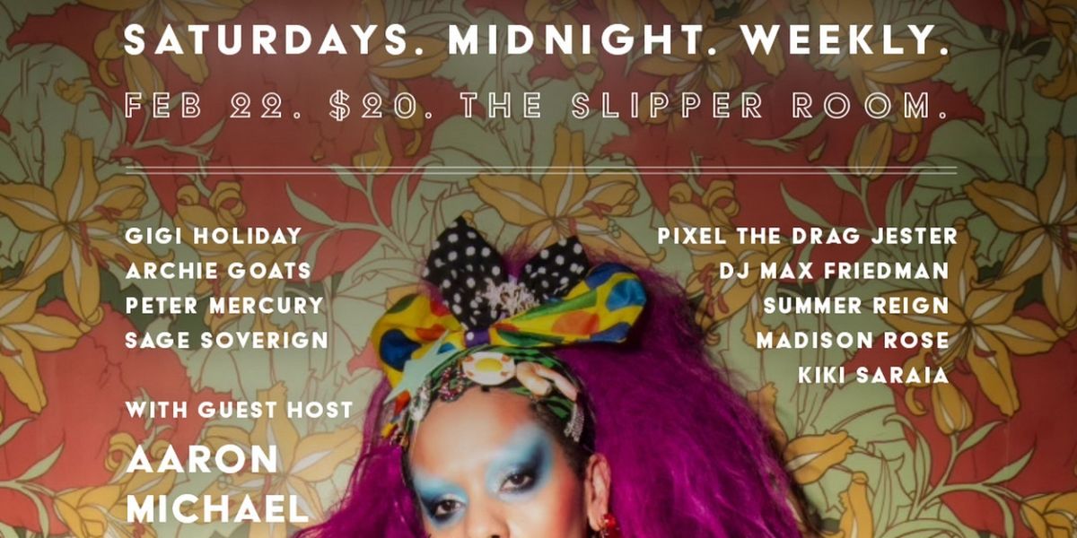 STAGE TIME: AFTER DARK Continues Weekly at the Slipper Room