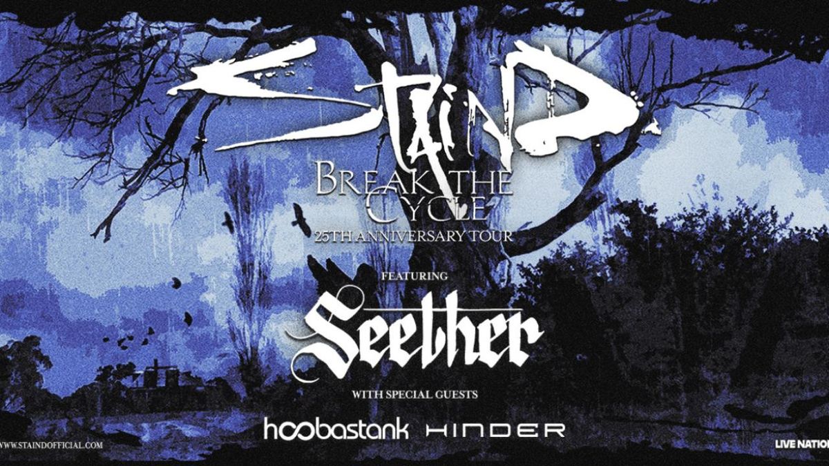 STAIND to Announce Second Leg of BREAK THE CYCLE 25TH ANNIVERSARY TOUR
