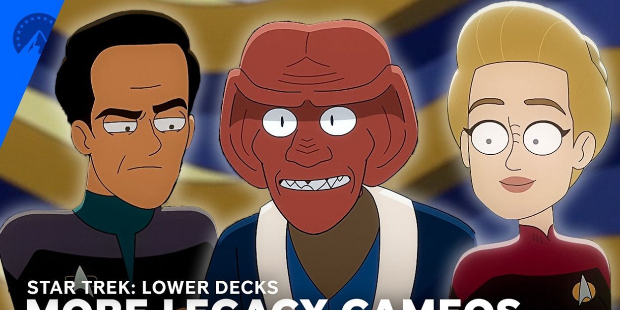 STAR TREK: LOWER DECKS Legacy Actor Cameos Compiled in New Seasons 4-5 Video Video