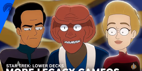 STAR TREK: LOWER DECKS Legacy Actor Cameos Compiled in New Seasons 4-5 Video Photo