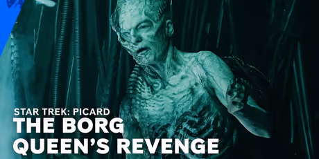 STAR TREK: PICARD Season 3 Finale Clip: Picard Boards Borg Cube to Save His Son Photo