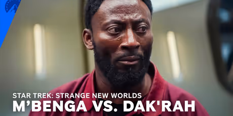STAR TREK: STRANGE NEW WORLDS Clip: M'Benga and Dak'Rah Face Off in Season 2 Photo