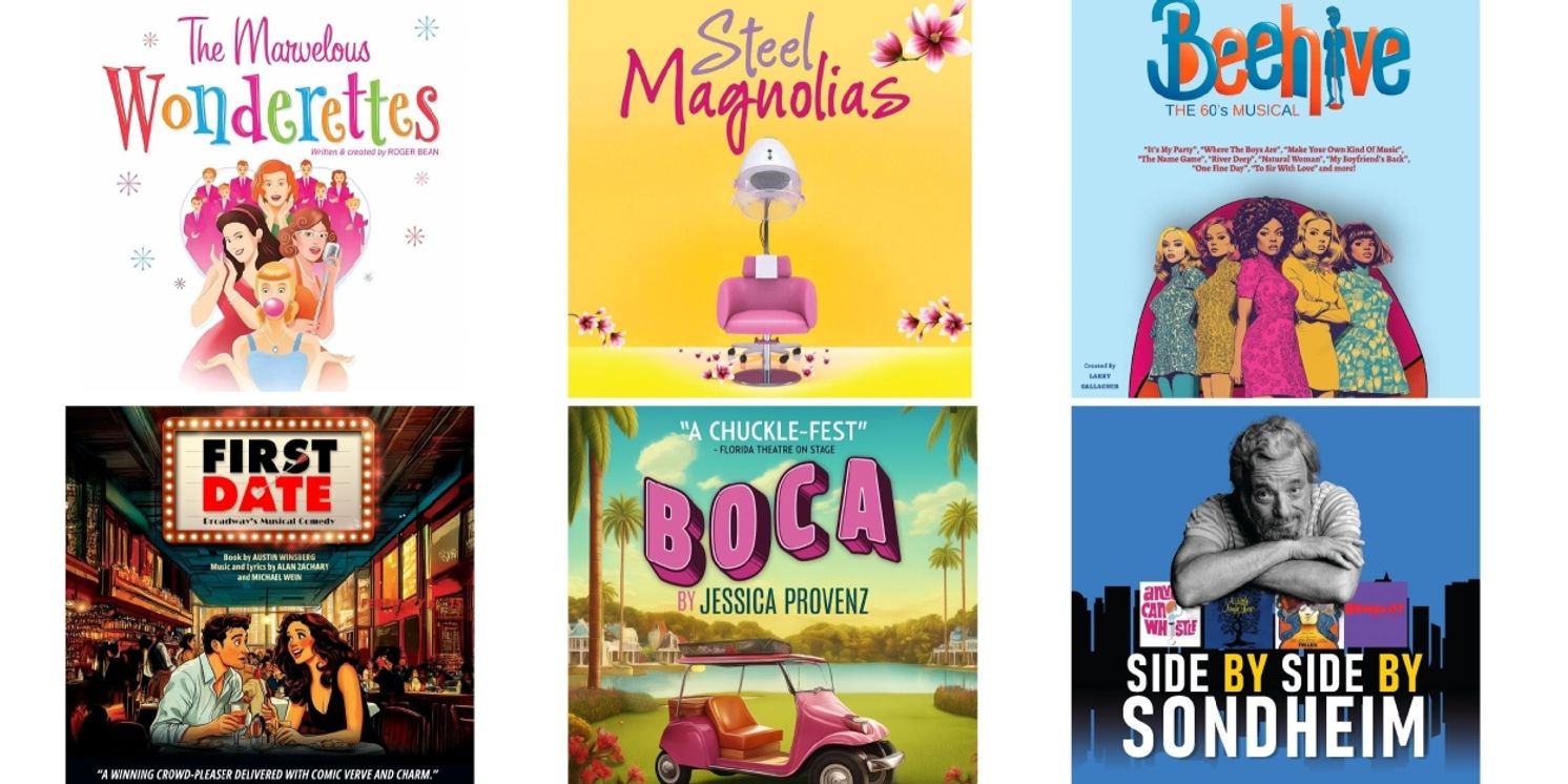 STEEL MAGNOLIAS, BEEHIVE, & More Set for Pompano Beach Players 2025–2026 Theater Season  Image