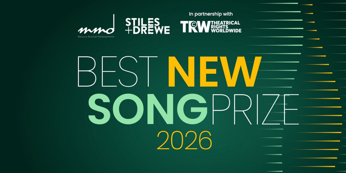 Full Cast Set for 2026 Stiles + Drewe BEST NEW SONG PRIZE Concert