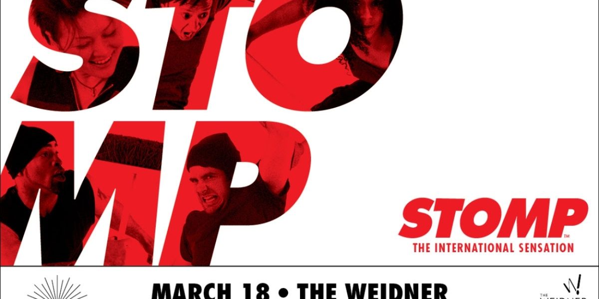 STOMP Comes to the Weidner Next Year