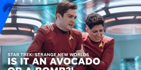 STRANGE NEW WORLDS Clip: Scotty and Ortegas Race to Warn Crew of Attack