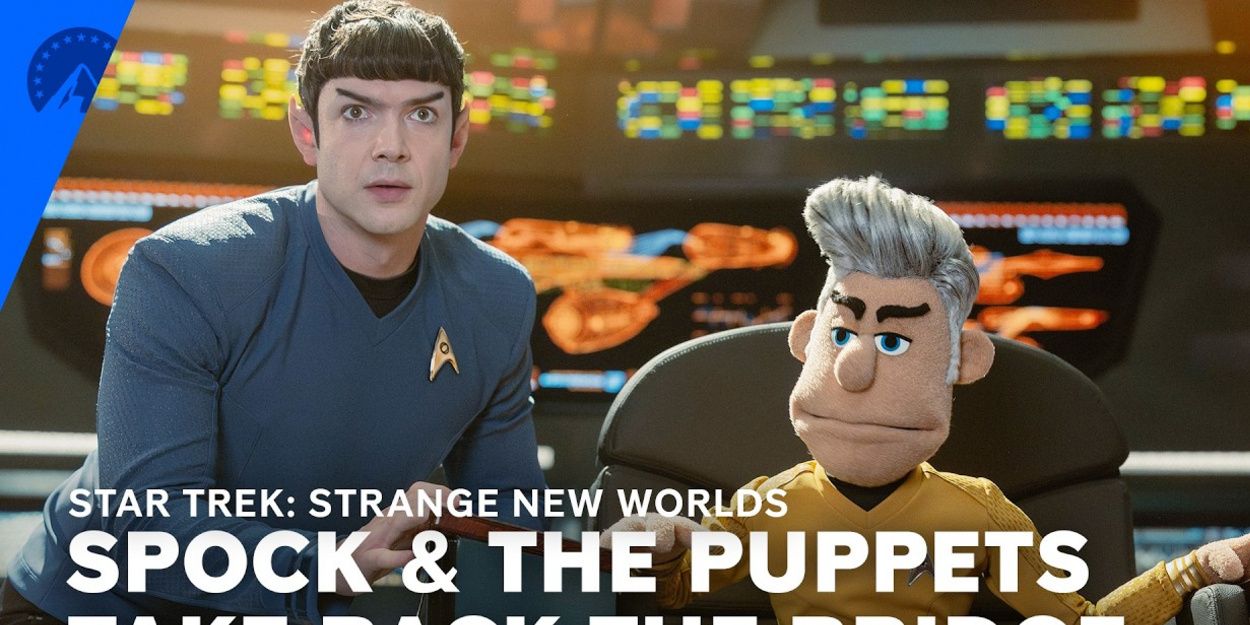 STRANGE NEW WORLDS Clip: Spock Leads Fight to Retake a Puppet-Filled Enterprise Video