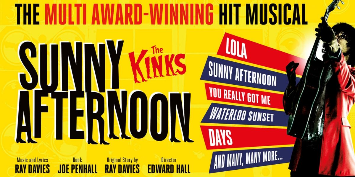SUNNY AFTERNOON Comes to Milton Keynes Theatre
