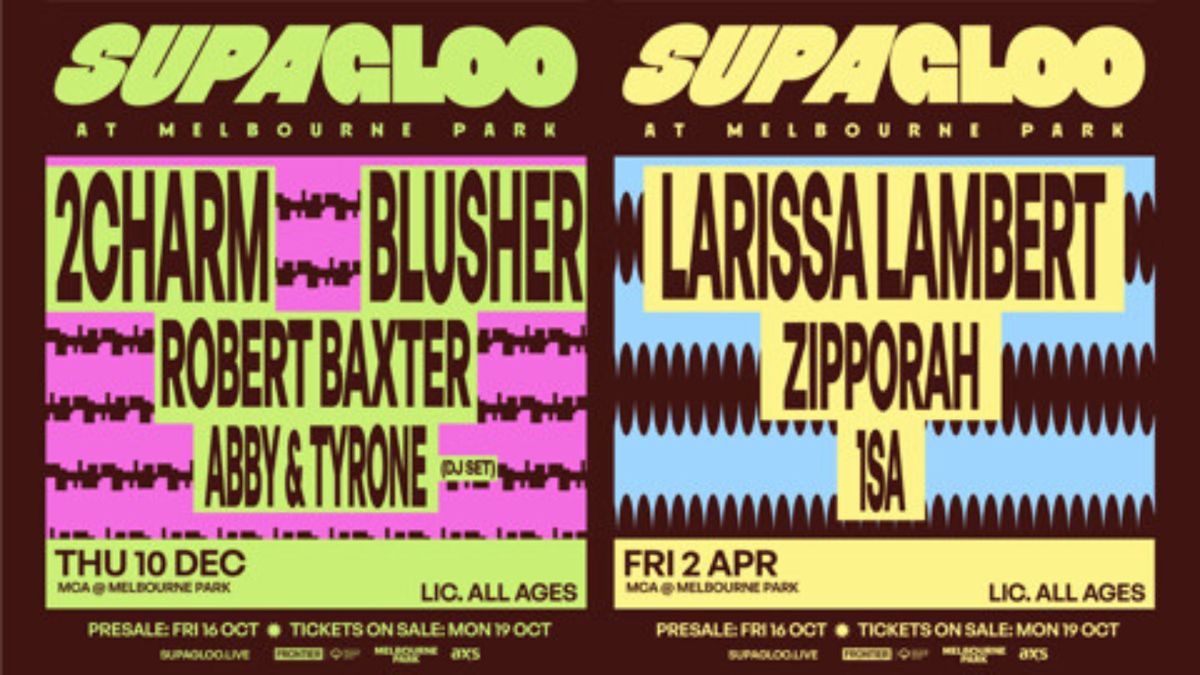SUPAGLOO to Launch as All-Ages Concert Series at Melbourne Park