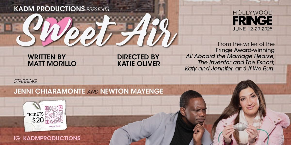 SWEET AIR To Be Presented At Broadwater Black Box In June