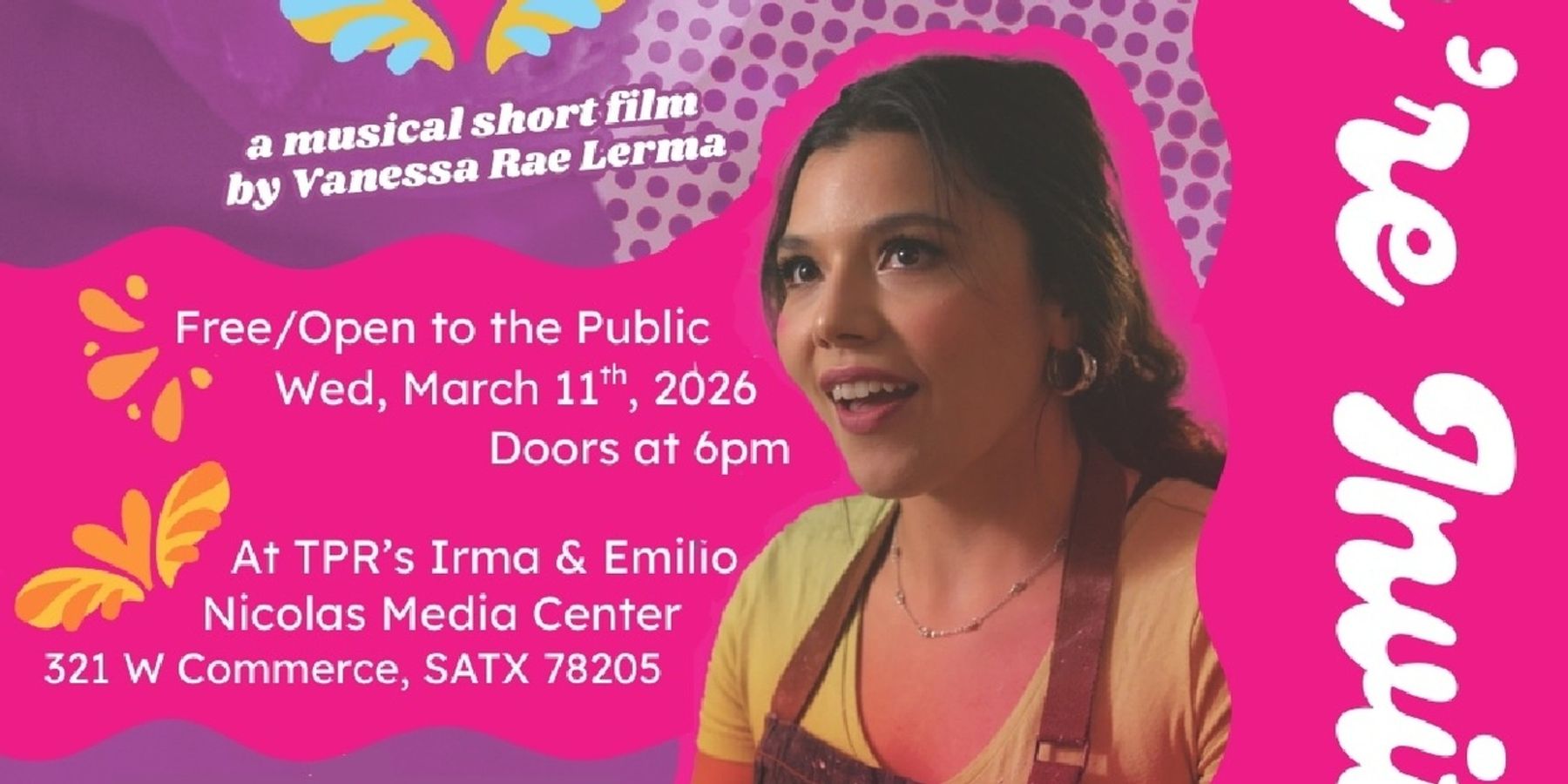 Vanessa Rae Lerma's SWEETNESS Musical Film to Premiere in San Antonio