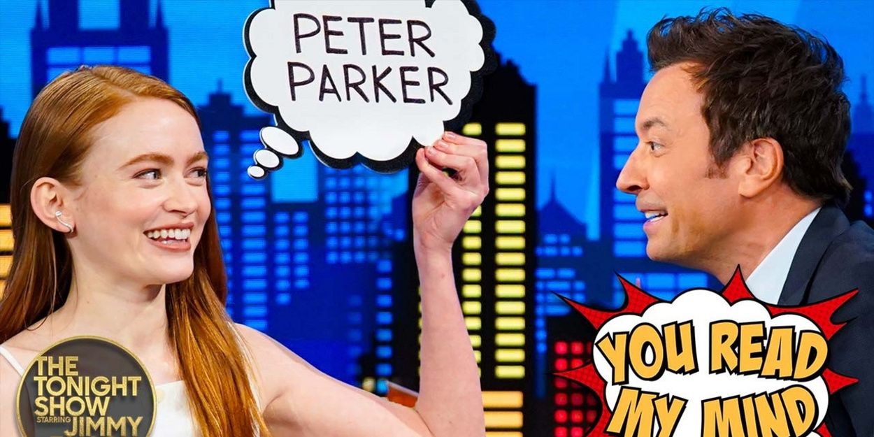 Sadie Sink Plays Spider-Man Comic Book Game With Jimmy Fallon Video