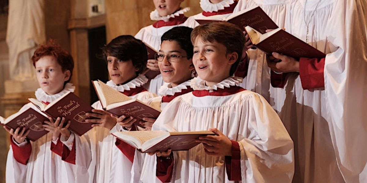 Saint Paul's Choir School Performs Annual 'Christmas in Harvard Square'