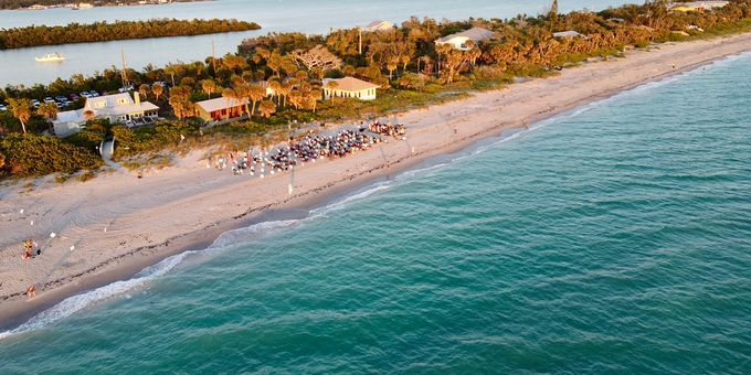 Sam Beam and Lindsey Ferrentino Join Hermitage Beach Program Photos