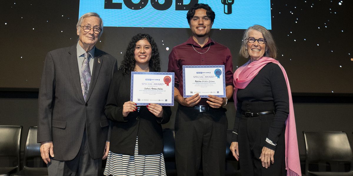 POETRY OUT LOUD San Diego Regional Finals To Take Place In February