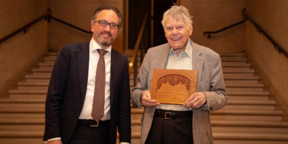 San Francisco Opera Presents Gordon Getty With The Spirit Of The Opera Award
