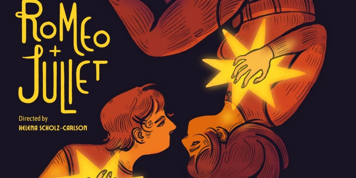 Cast Set for ROMEO + JULIET at Sandbox Theatre Collective