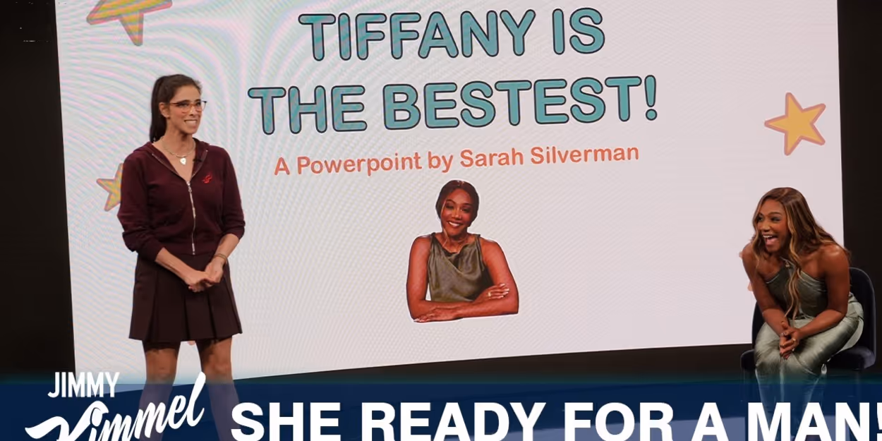 Sarah Silverman Builds a PowerPoint to Find Tiffany Haddish a Boyfriend Video