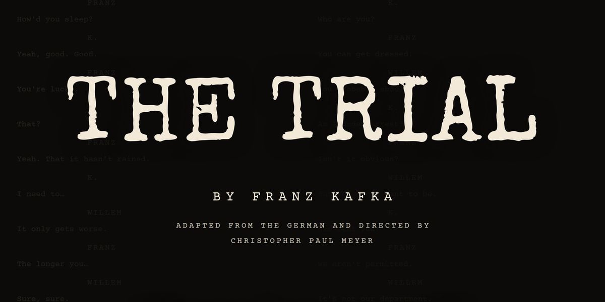 Savage Wonder to Stage Kafka's THE TRIAL With Five Actors Playing 25 Roles