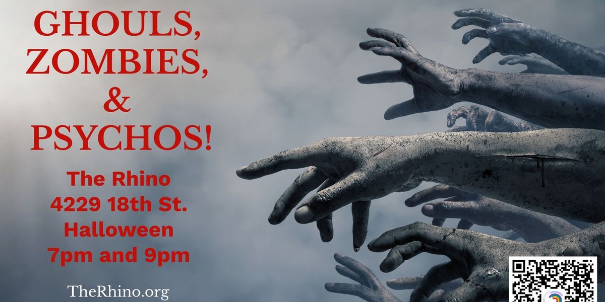 Theatre Rhinoceros to Celebrate Halloween With GHOULS, ZOMBIES, & PSYCHOS!