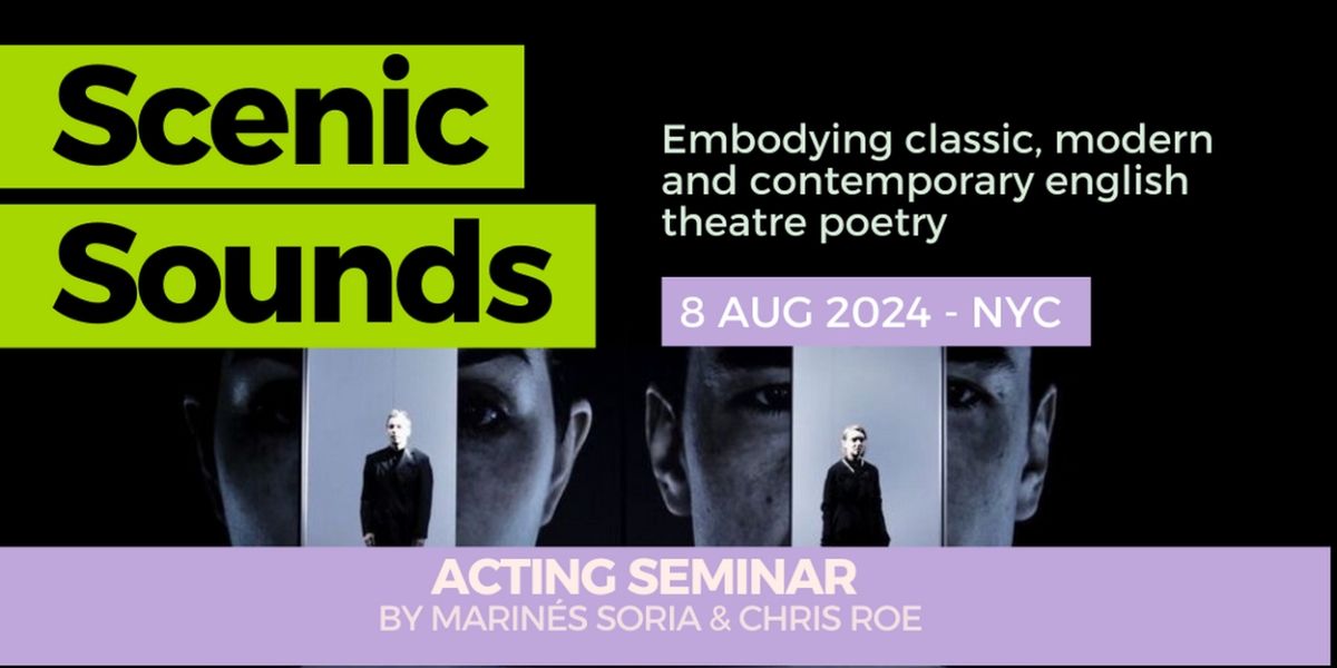 Teatro Pop Up To Host Scenic Sounds: Acting Seminar