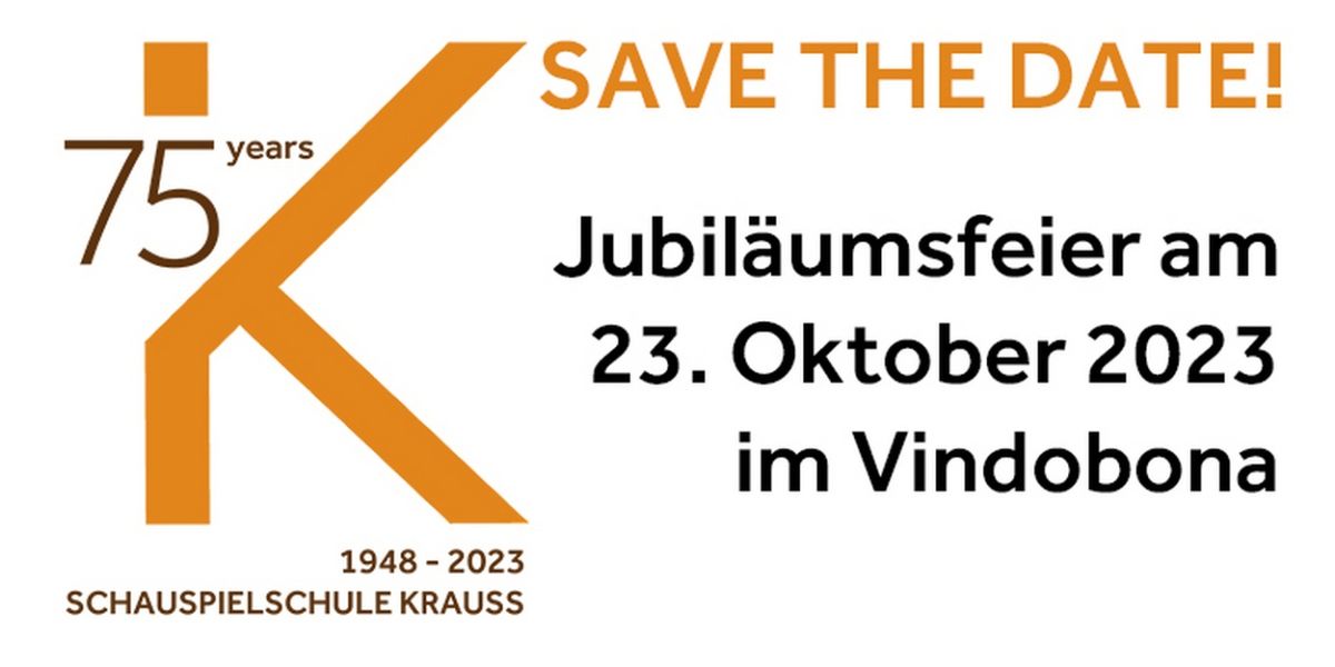 Schauspielschule Krauss Announces 75th Anniversary Celebration