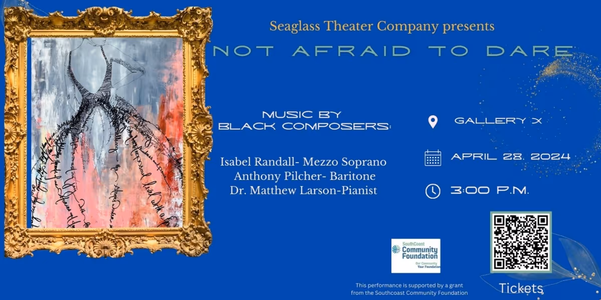 Seaglass Theater Company to Present NOT AFRAID TO DARE This Month