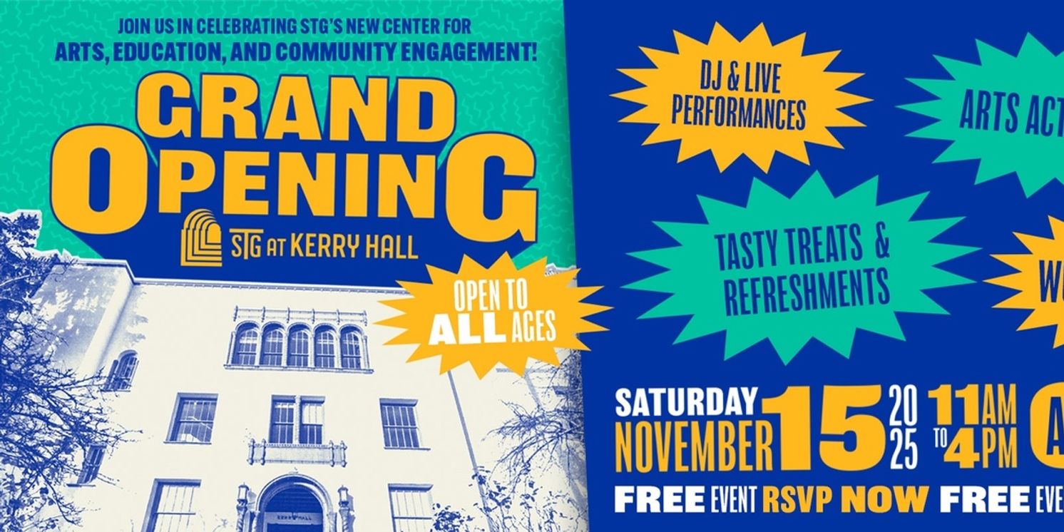 Seattle Theatre Group To Host Kerry Hall Grand Opening Festivities In November  Image