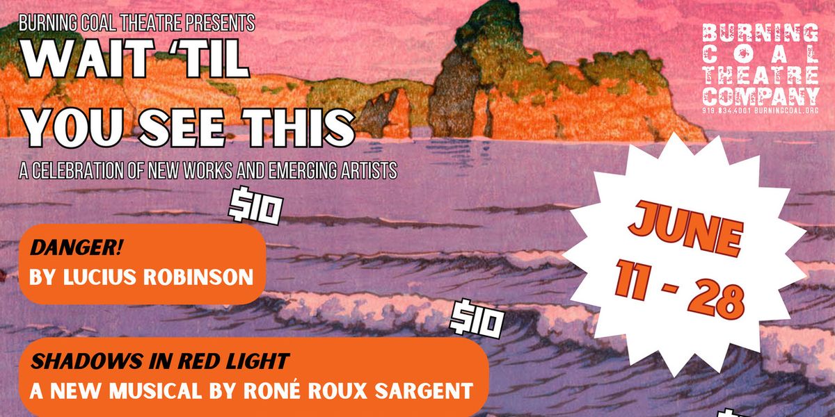 Second Stage Series Will Come to Burning Coal Theatre