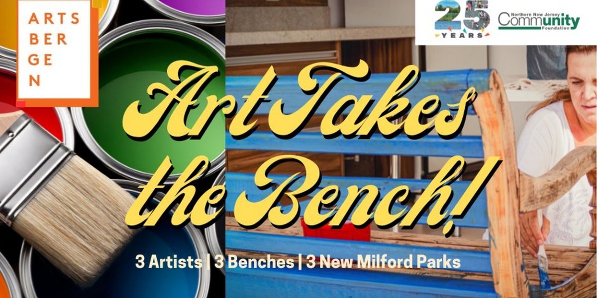 See Professional Artists Paint Live In ART TAKES THE BENCH! On National Night Out In New Milford
