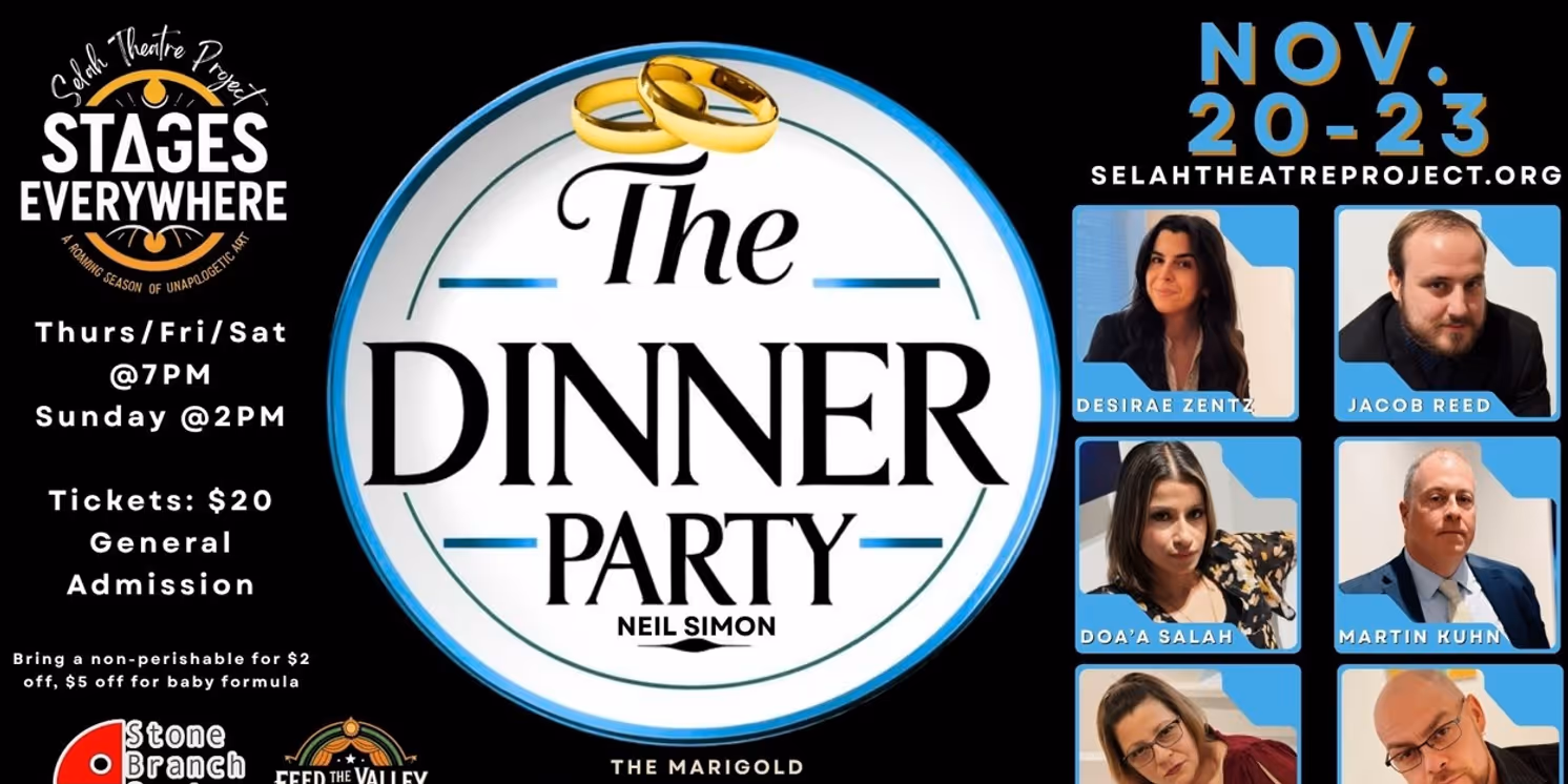 Neil Simon's THE DINNER PARTY to be Presented at Selah Theatre Project  Image