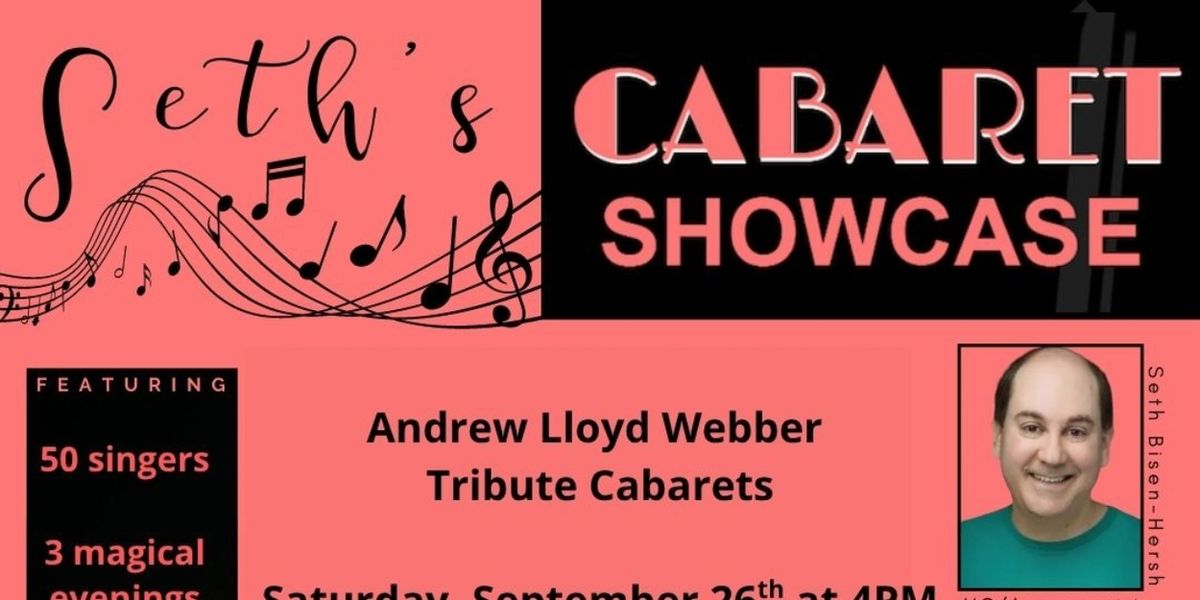 Seth Bisen-Hersh to Present Andrew Lloyd Webber Tribute Cabarets at Don't Tell Mama