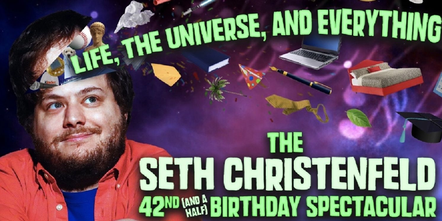 Seth Christenfeld to Celebrate (Half) Birthday at 54 Below in April  Image