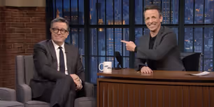 Seth Meyers Wants Stephen Colbert to Star in OH, MARY!