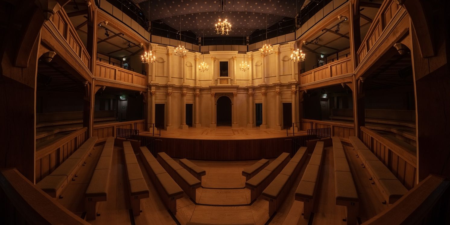 Shakespeare North Playhouse Unveil Newly Installed Frons Scenae as Part of The Cockpit-in-Court Theatre Stage  Image