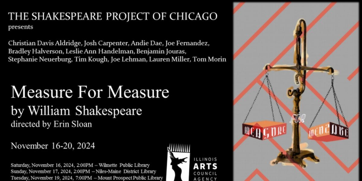 Shakespeare Project Of Chicago to Open 30th Anniversary With MEASURE FOR MEASURE