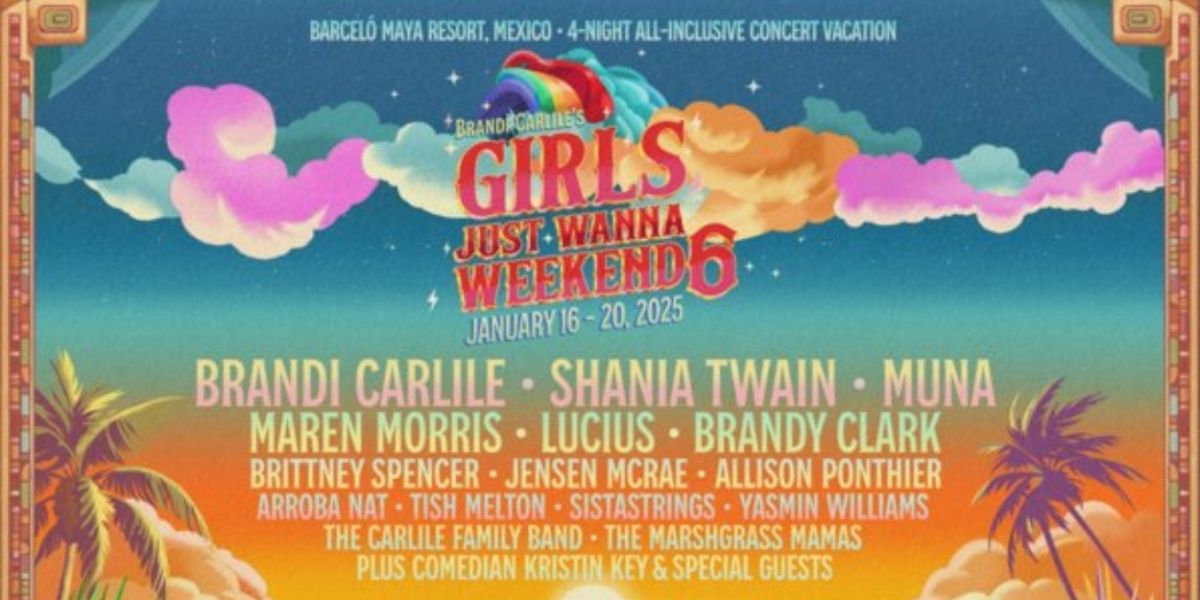 Shania Twain, MUNA, & More Join 6th Annual 'Girls Just Wanna Weekend' Lineup