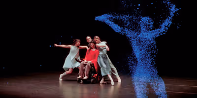 She Can't Move Her Body. She Just Danced a Solo Anyway. Photo