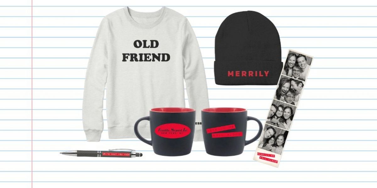 Shop MERRILY WE ROLL ALONG On Broadway Merch in Our Theatre Shop!
