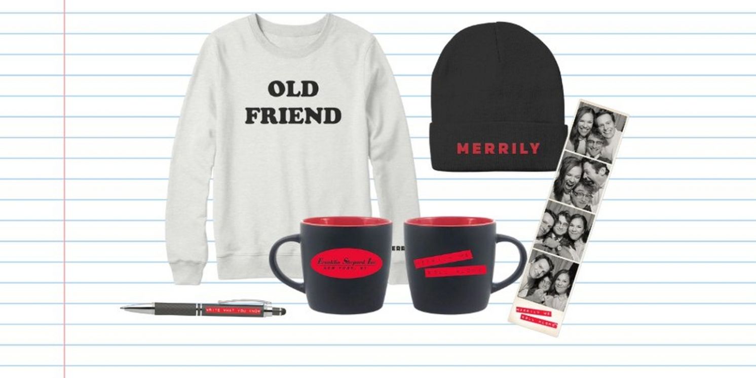 Shop MERRILY WE ROLL ALONG On Broadway Merch in Our Theatre Shop!  Image