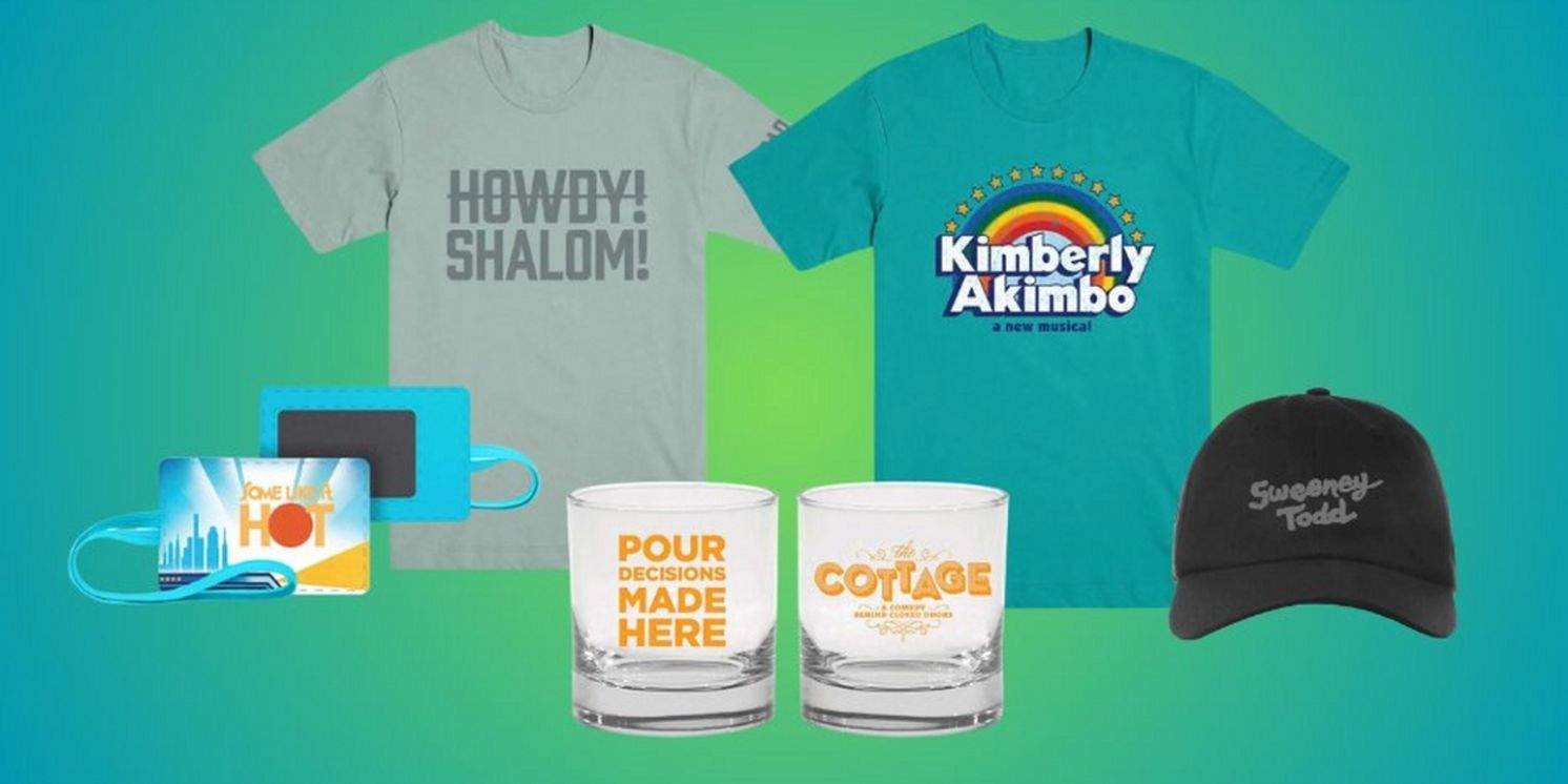 Shop New and Popular Broadway Merch in Our Theatre Shop!  Image