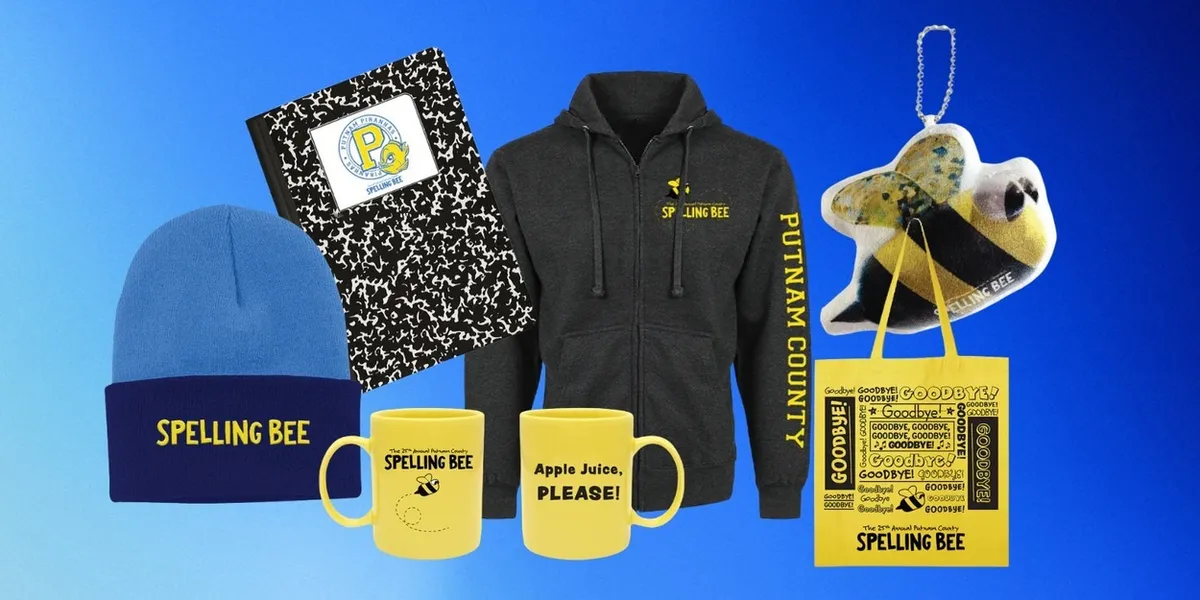 Shop SPELLING BEE Merch in BroadwayWorld's Theater Shop