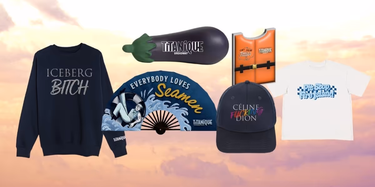 Shop TITANIQUE Merch in BroadwayWorld's Theater Shop