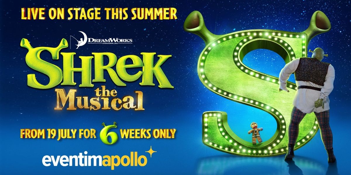 Show of the Month: Save Up to 52% on SHREK THE MUSICAL at Eventim Apollo