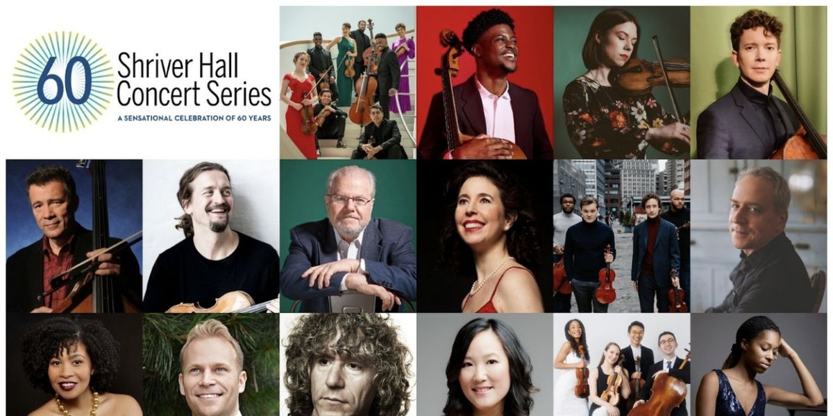 Shriver Hall Concert Series Announces 60th Anniversary And 2025-26 Season