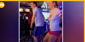 Sibling Rivalry Explodes In Viral DANCE DANCE REVOLUTION Battle On GMA