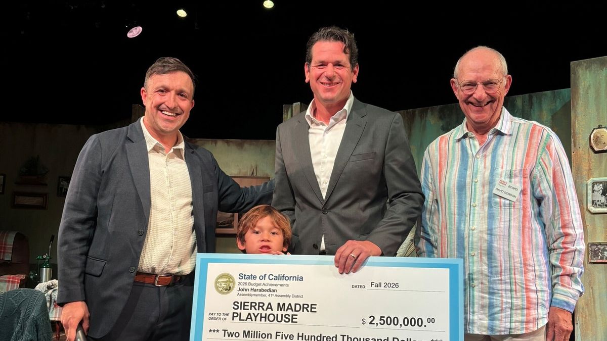 Sierra Madre Playhouse Receives $2.5M State Grant for Accessibility and Facility Upgrades
