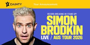 Simon Brodkin Announces 2026 Australian Tour